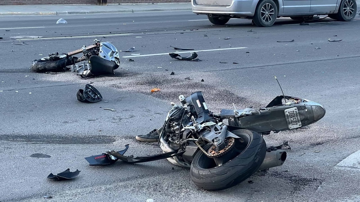 موتور سیکلت سواران رکورد داران تصادفات هفته اول مهر ماه