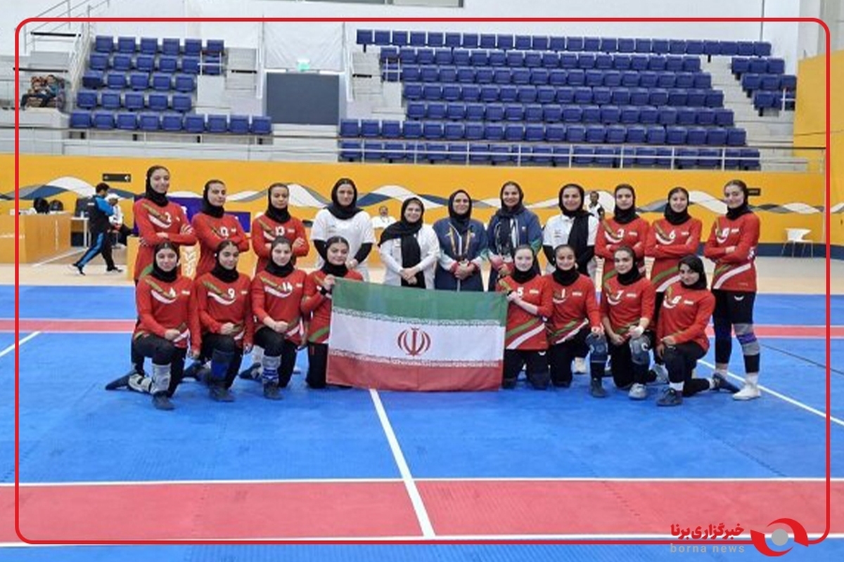 دختران کبدی‌کار به مدال نقره رسیدند