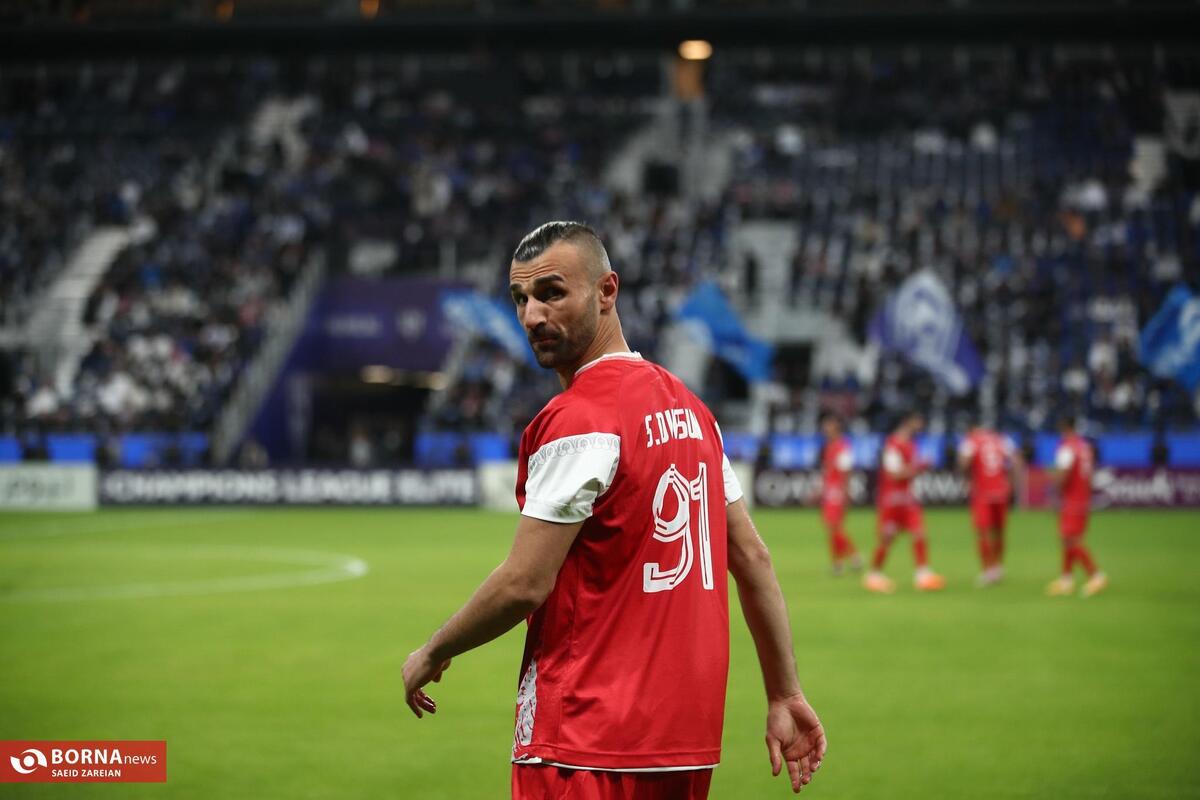 چهره مهاجم پرسپولیس غرق در خون شد!+ عکس