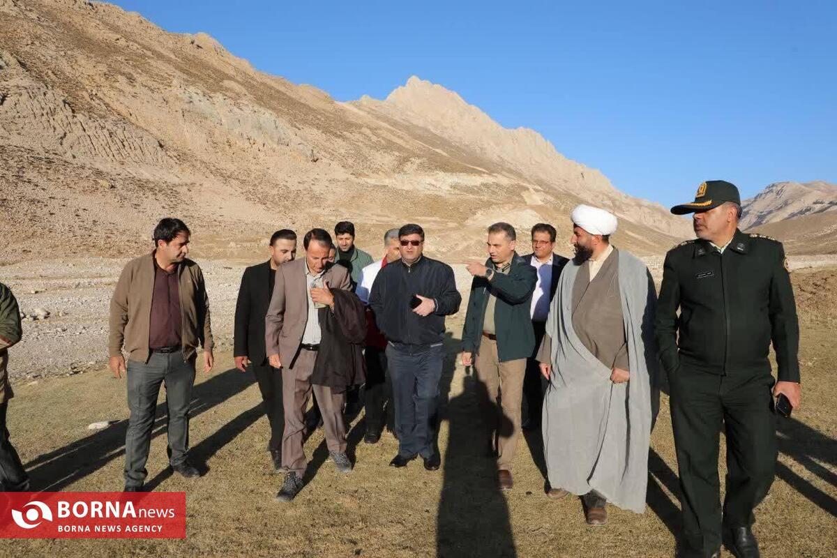 سفر خدمت به بلندای زاگرس؛ استاندار چهارمحال و بختیاری در مناطق صعب‌العبور موگویی