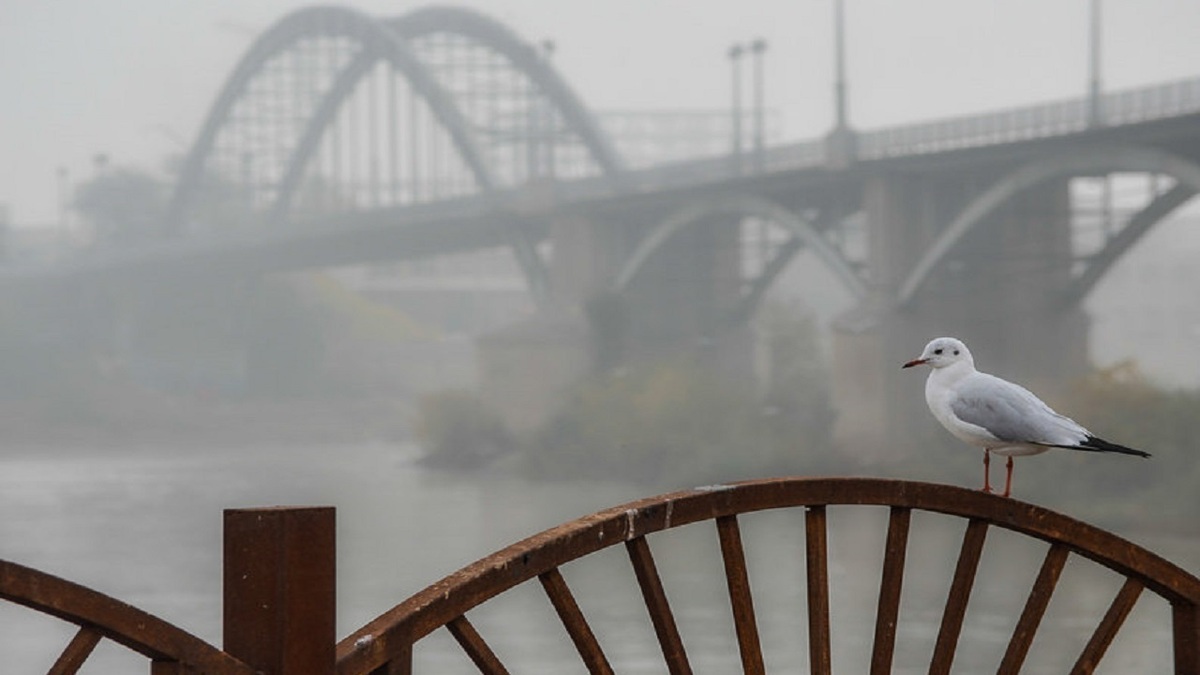 کاهش دما و تداوم آلودگی در خوزستان