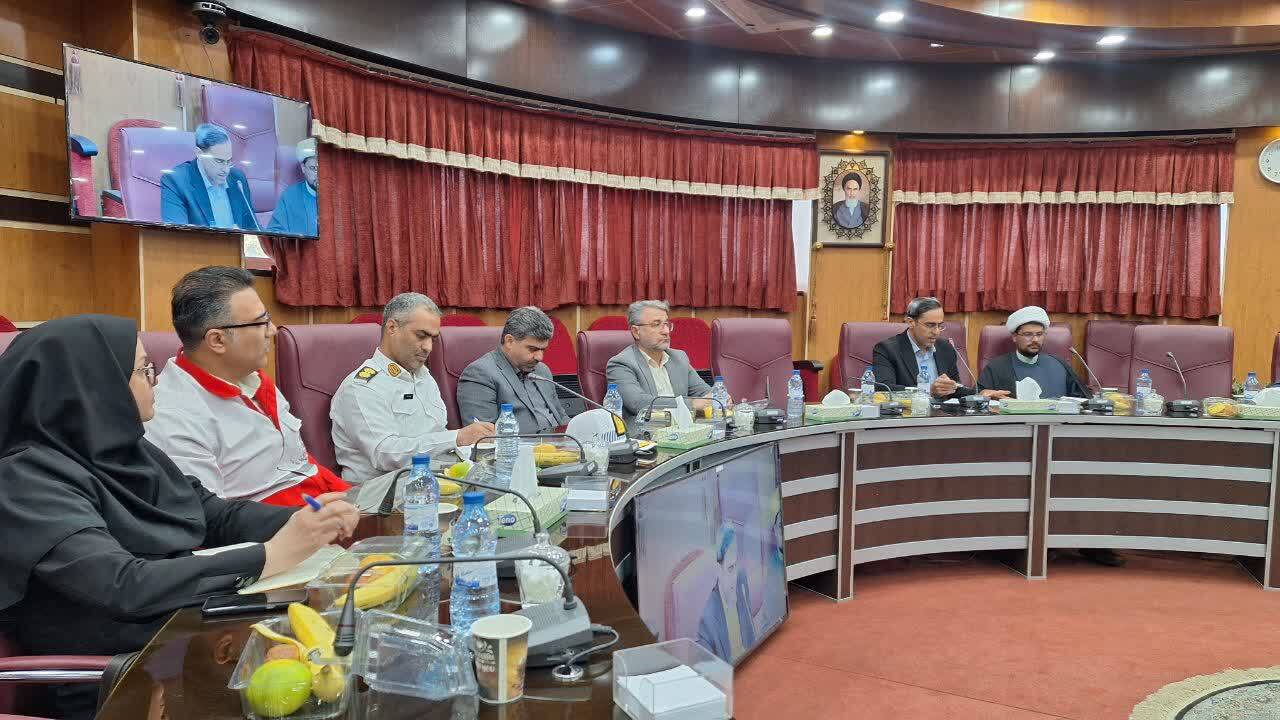 خدمات رایگان درمانی با استقرار بیمارستان سیار در محمدیه