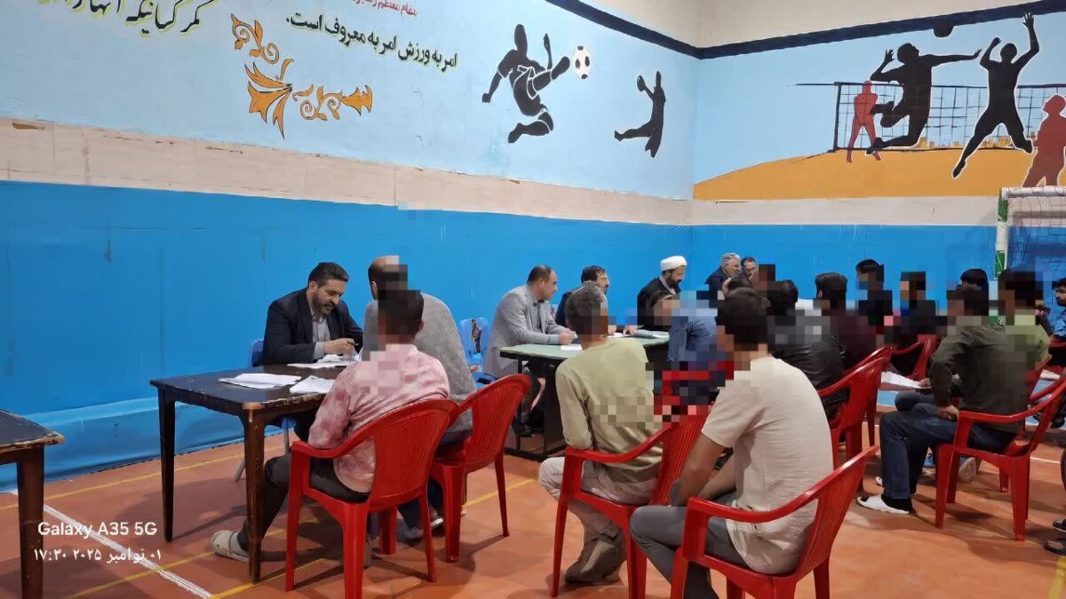 دیدار جهادی قضات خانواده اردبیل با مددجویان زندان مرکزی در سالروز میلاد حضرت زینب (س)