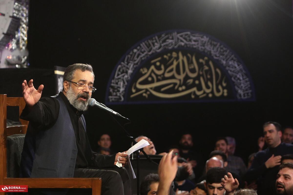 عزاداری ایام فاطمیه در حرم مطهر رضوی + عکس