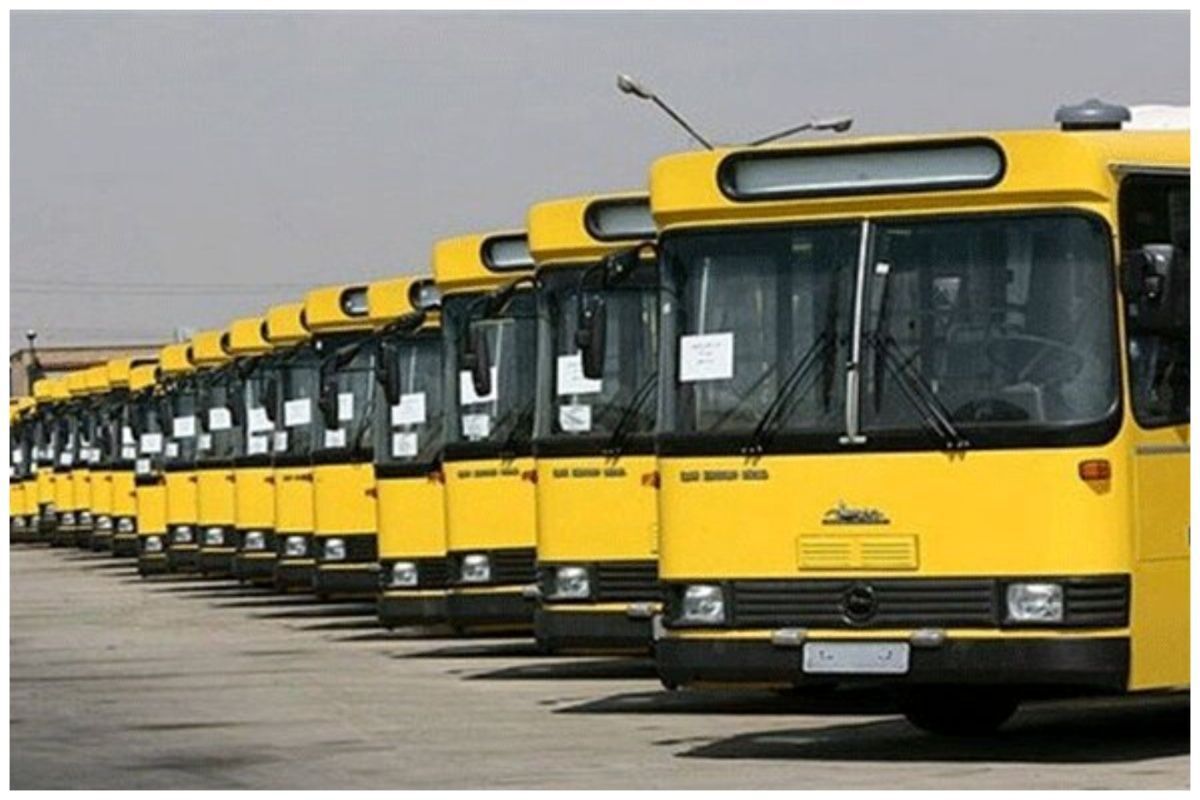 خدمات رسانی ویژه شرکت واحد اتوبوسرانی تهران در راهپیمایی ۱۳ آبان