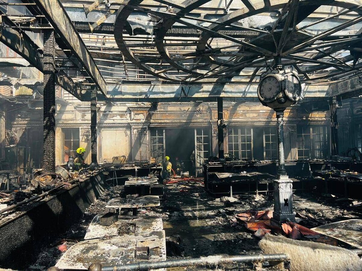 آتش سوزی در یکی از رستوران‌های شهرک غرب