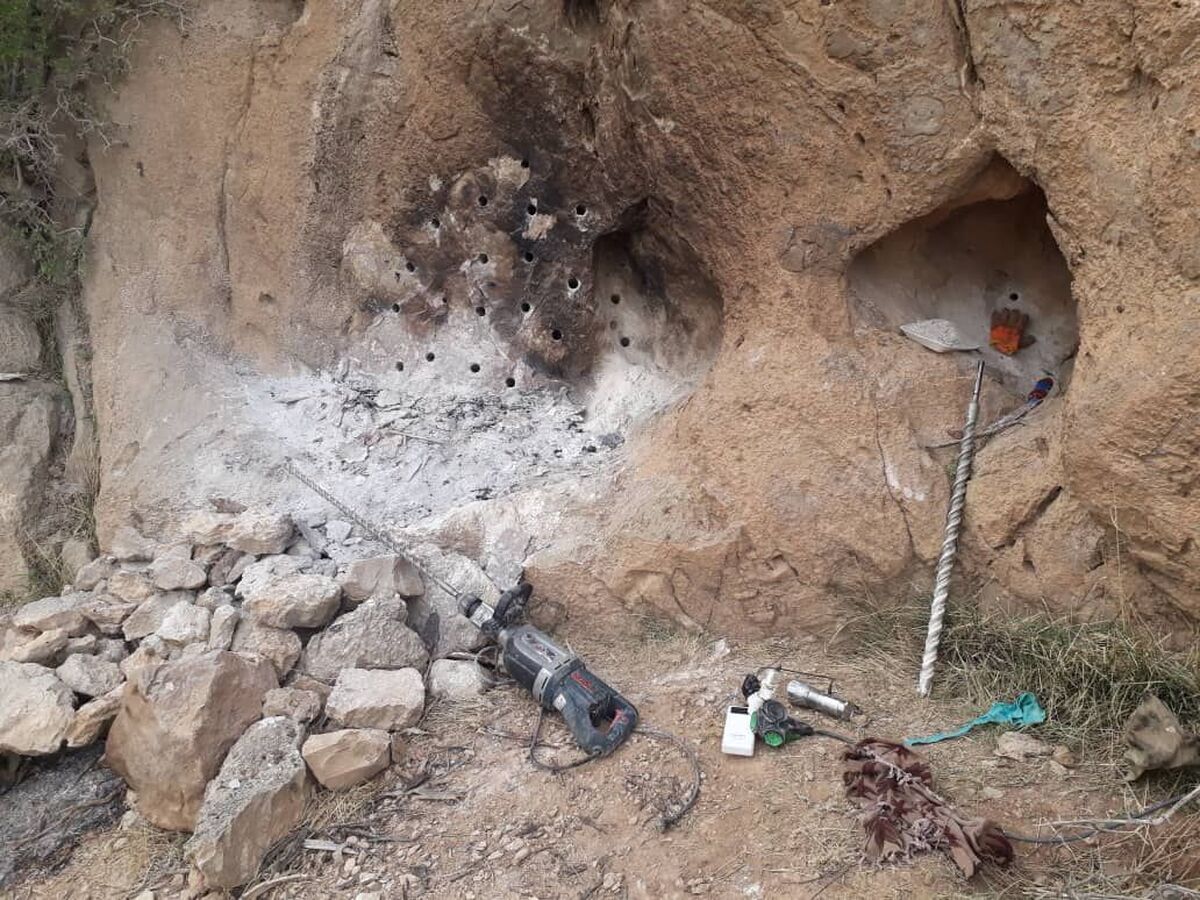 دستگیری حفاران غیرمجاز در شهرستان بابل