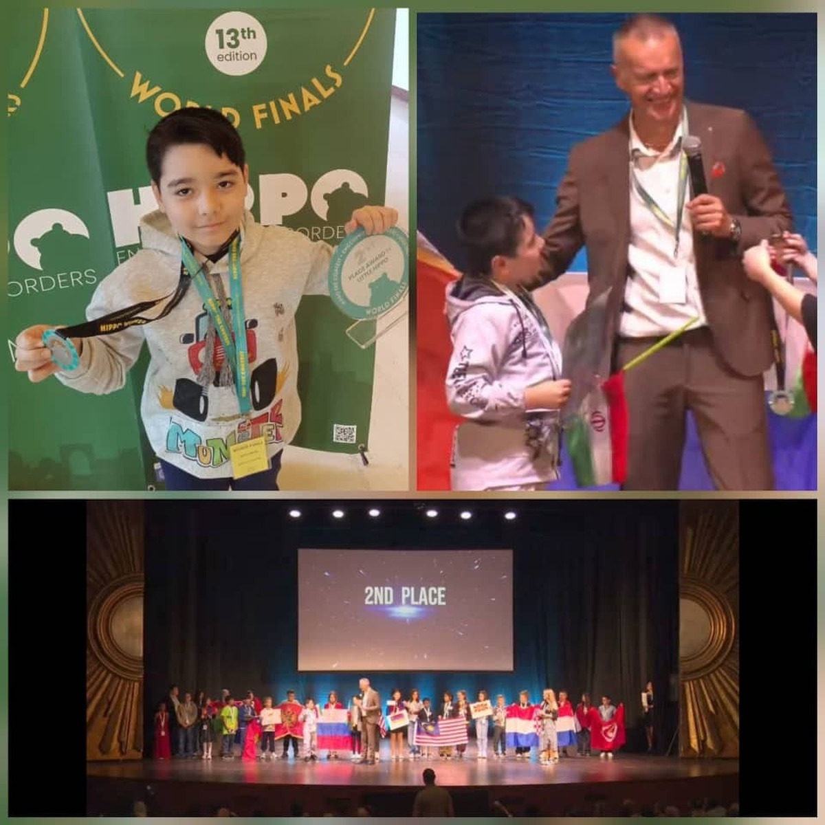 درخشش دانش‌آموز البرزی در سیزدهمین دوره المپیاد بین‌المللی هیپو