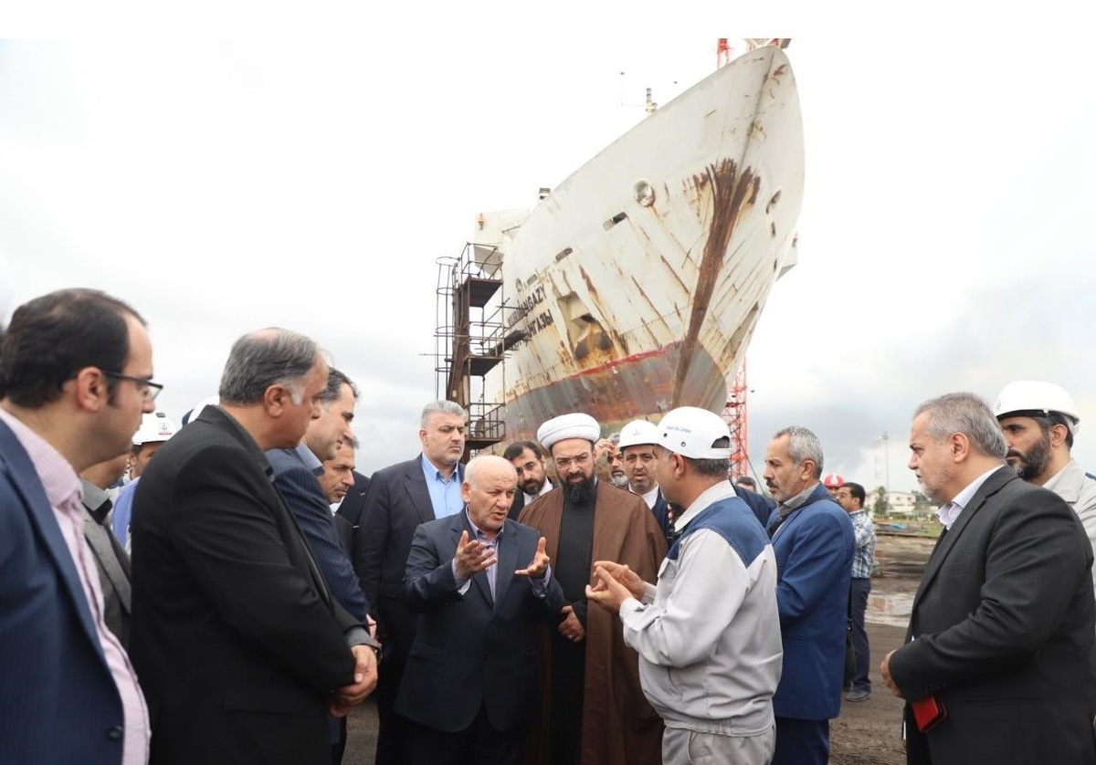 ورود کشتی کروز به آب‌های مازندران پس از تکمیل مراحل آماده‌سازی