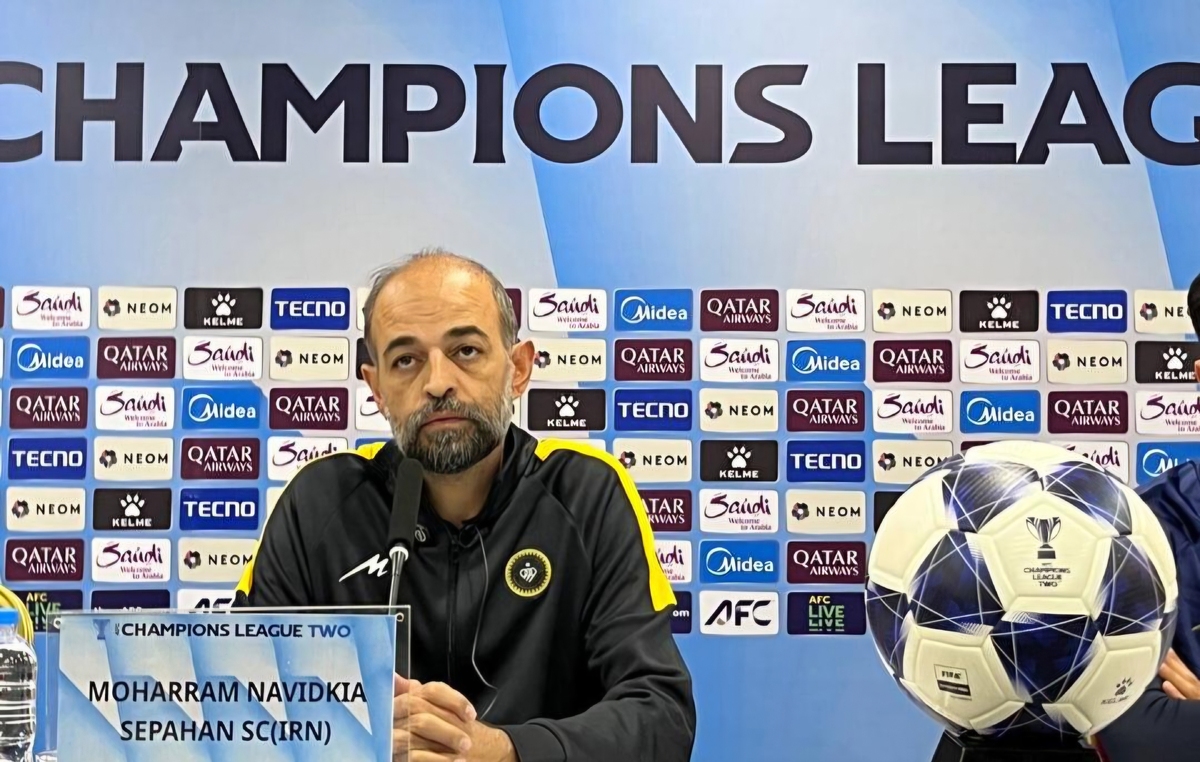 نویدکیا: سپاهان با تفکر تیمی به میدان می‌رود