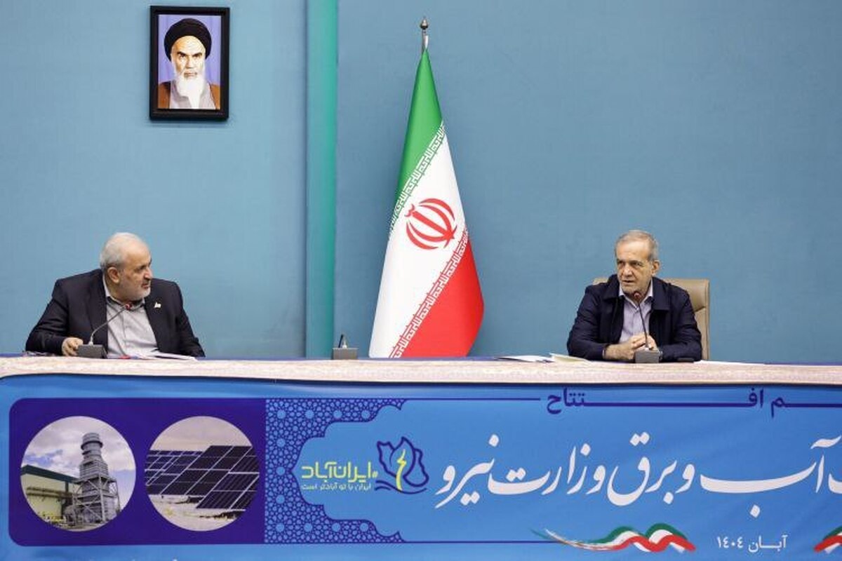 افتتاح پروژه انتقال آب از سد طالقان به تصفیه‌خانه‌های آب استان‌های البرز و تهران