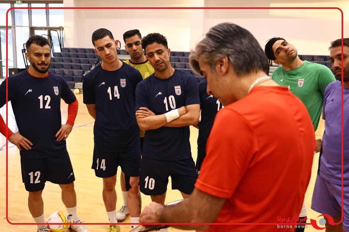لحظاتی از تمرین تیم ملی فوتسال در عربستان جهت حضور در بازی‌های همبستگی اسلامی