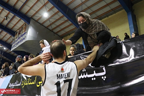 دیدار تیم های بسکتبال گلنور - پاس کردستان