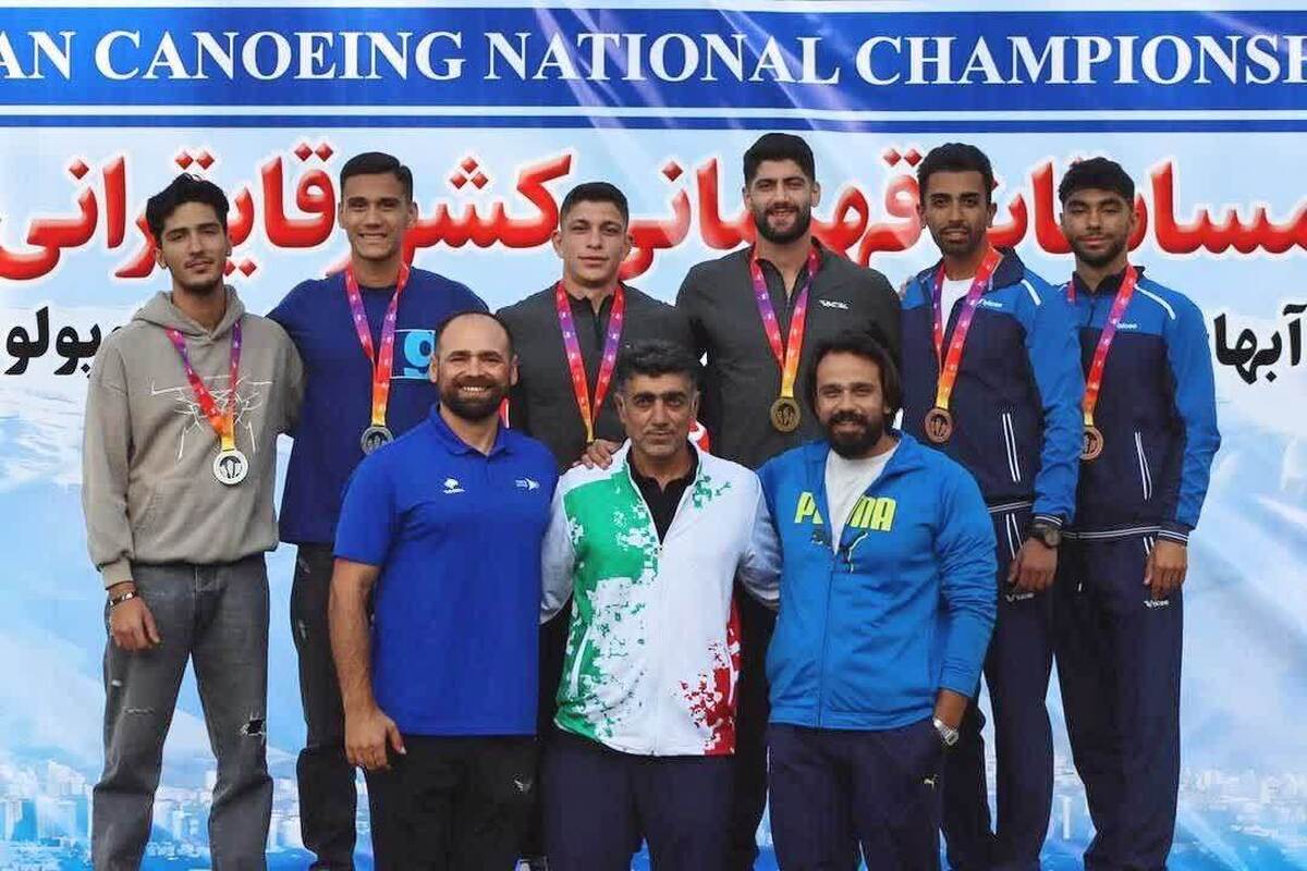 کسب ۲ نشان نقره و برنز قایقرانان کردستانی در پیکارهای قهرمانی کشور