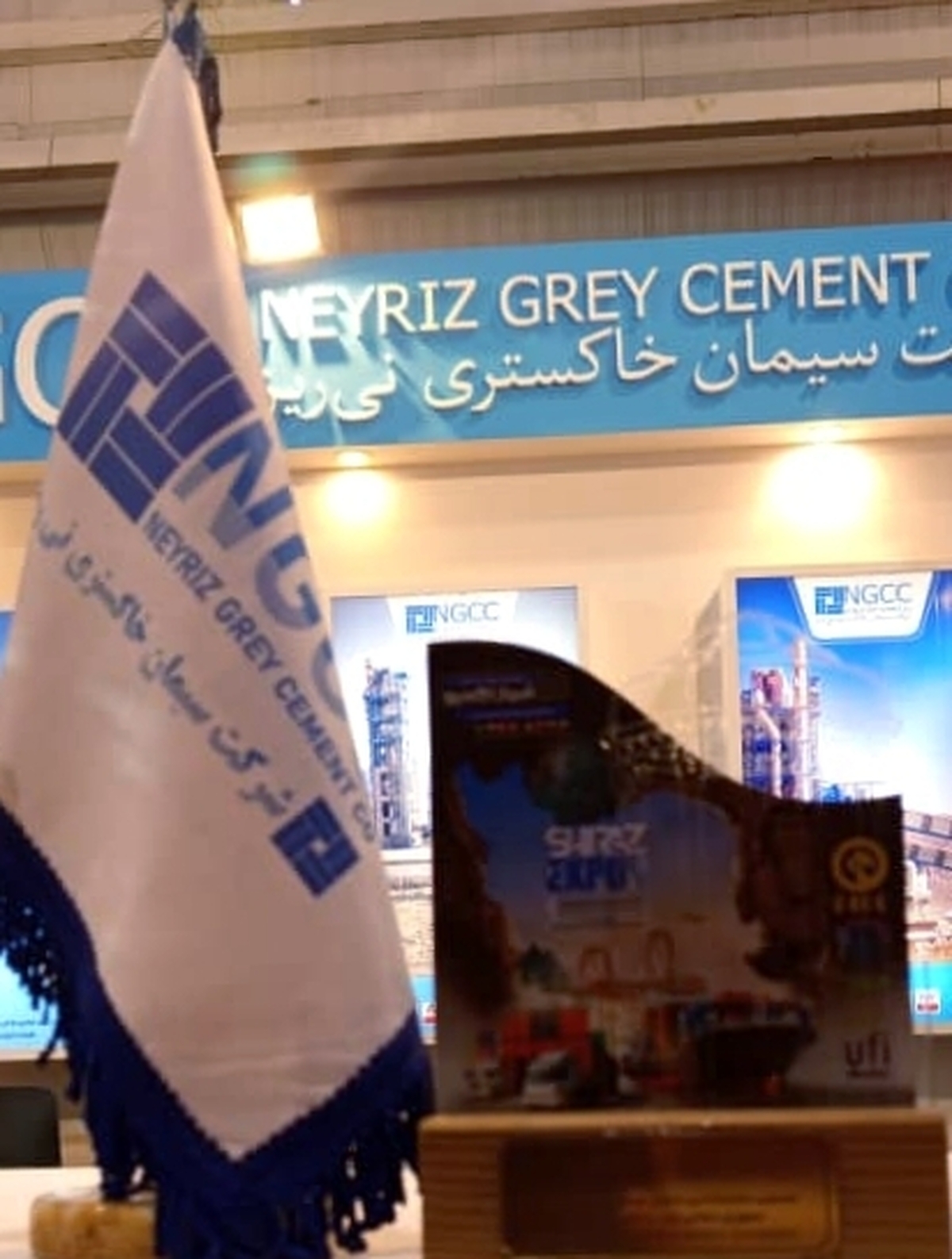 درخشش سیمان خاکستری نی‌ریز در نمایشگاه اکسپو / تلفیق دانش بومی و کیفیت جهانی