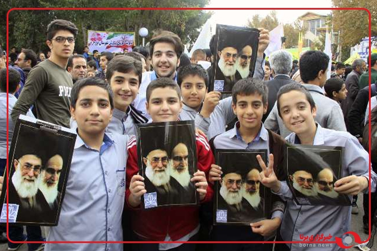 صبحگاه دانش آموزی و گرامیداشت ۱۳ آبان در شیراز، ارومیه و قزوین