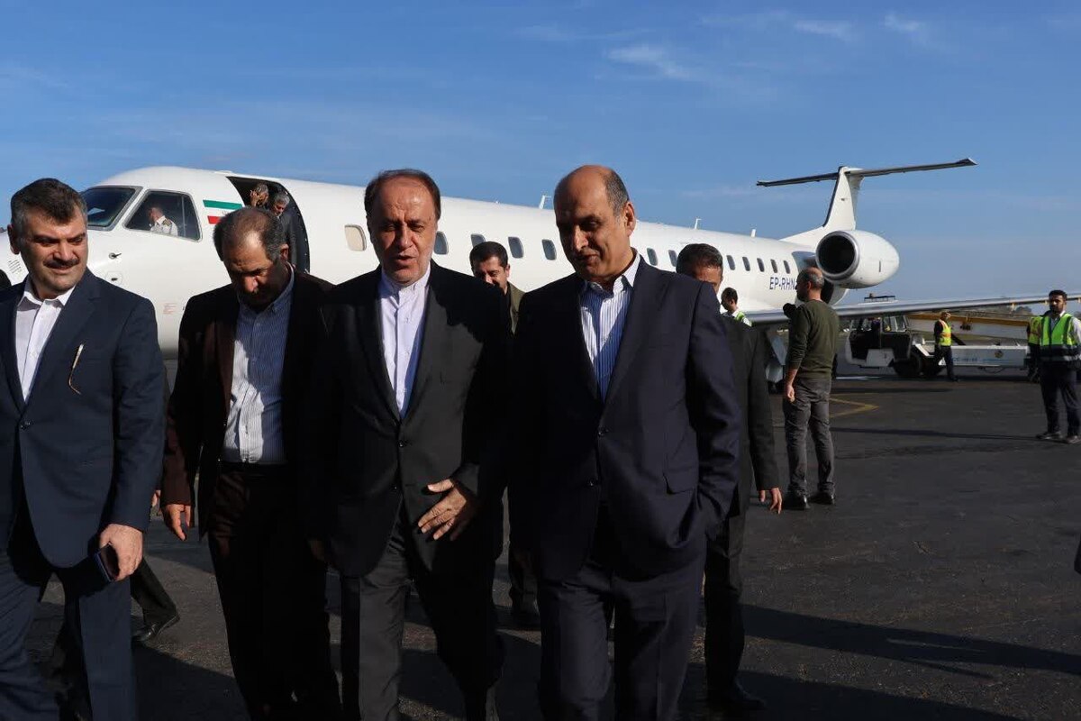 با استقبال استاندار؛ نائب رئیس مجلس شورای اسلامی وارد گیلان شد