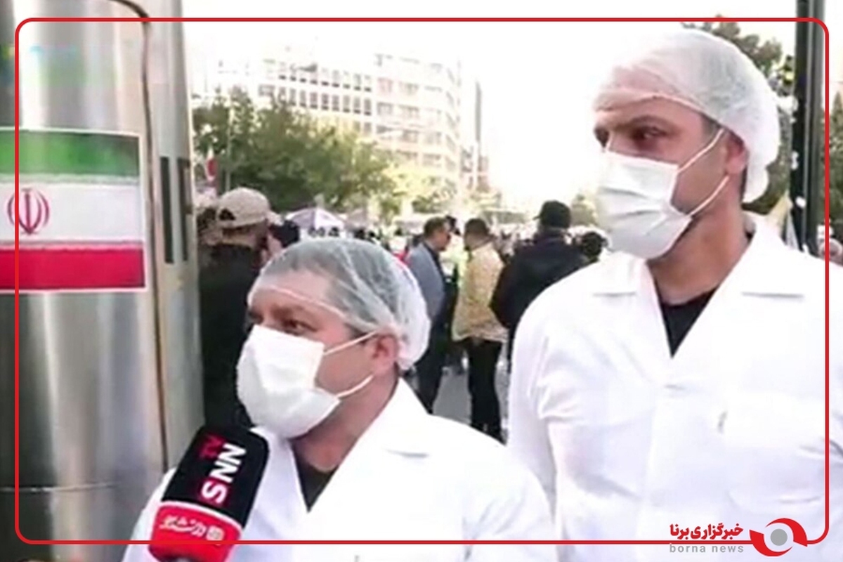 حضور نمادین دانشمندان هسته‌ای در مراسم ۱۳ آبان