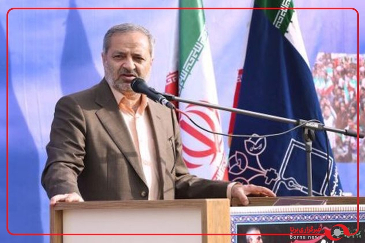 حضور علیرضا کاظمی، وزیر آموزش و پرورش در راهپیمایی ۱۳ آبان