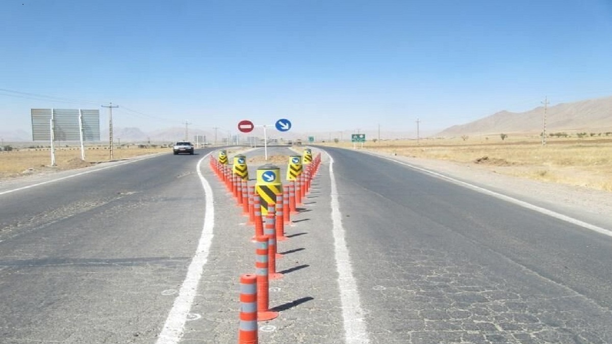 ایمن‌سازی پیچ حادثه‌خیز محور لردگان-گرگر سرقلعه