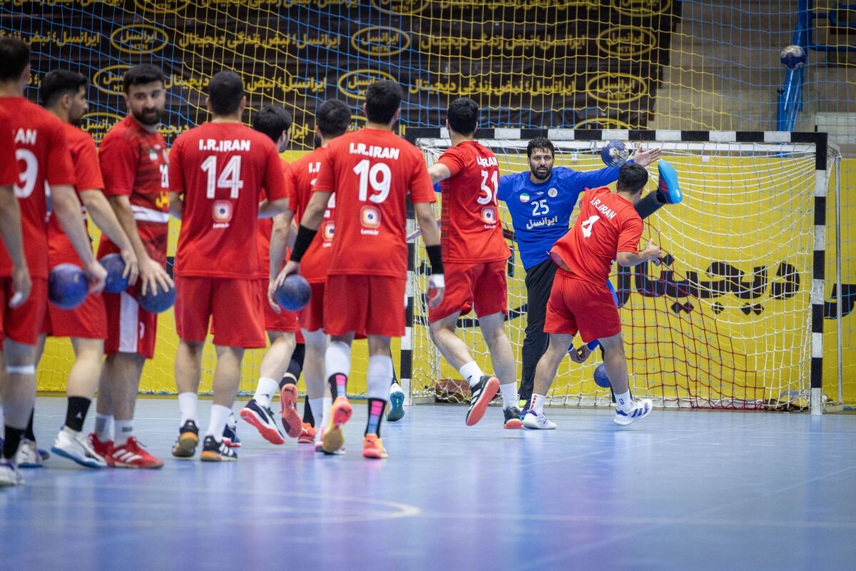 دعوت ۱۶ بازیکن به اردوی نهایی تیم ملی هندبال مردان قبل از اعزام به ریاض