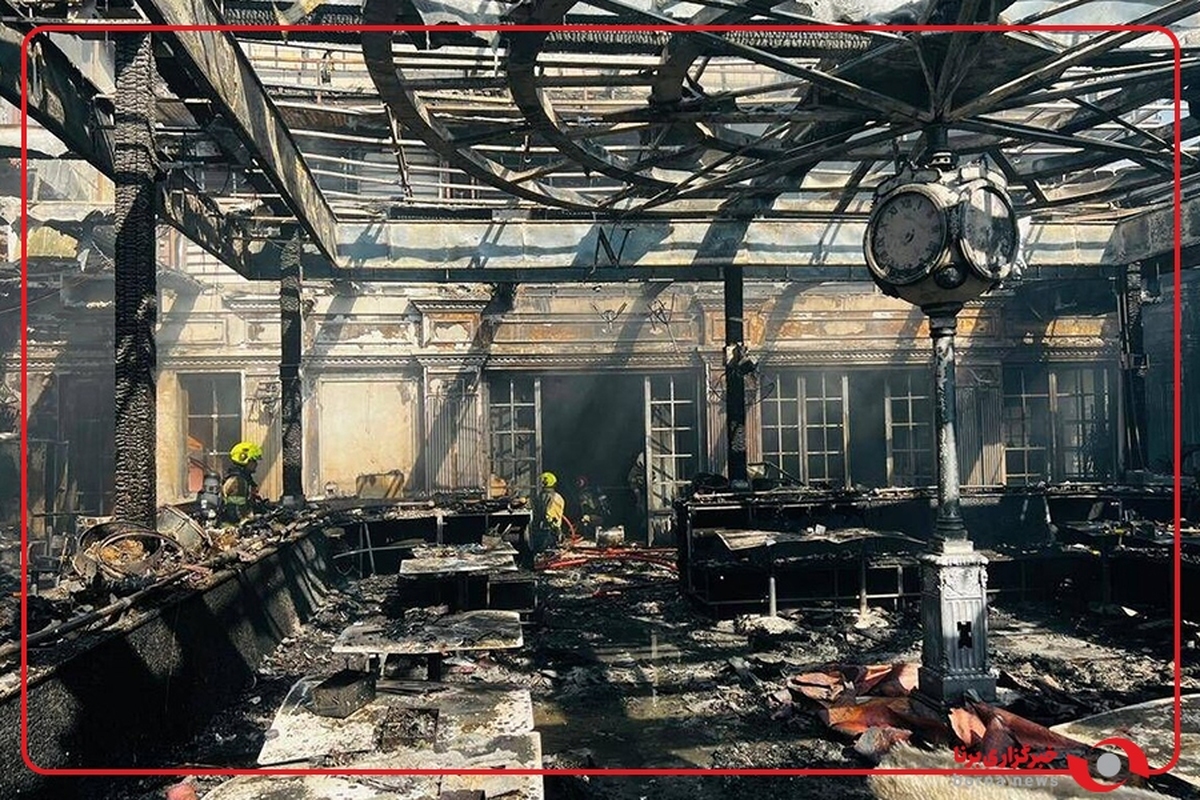 حریق در شرکت پالایش نفت پارسیان ایوانکی