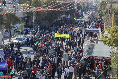 راهپیمایی گرامیداشت ۱۳ آبان - اراک