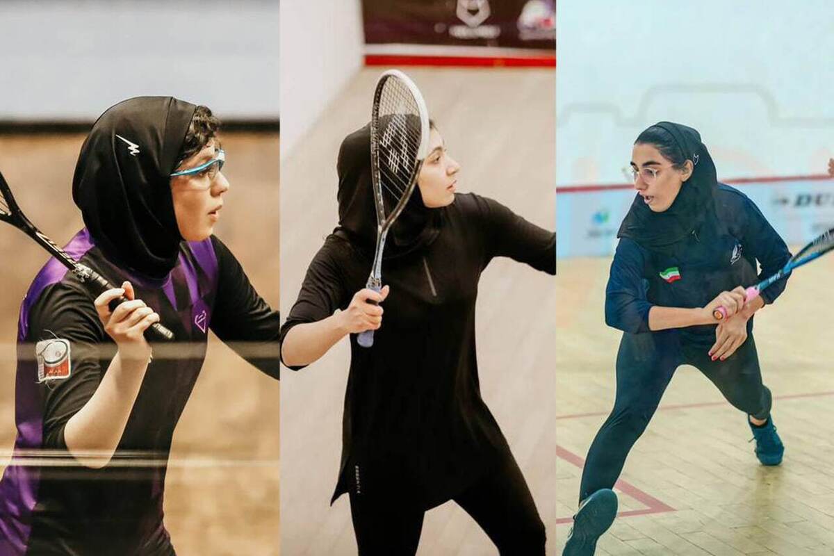 دعوت سه بانوی یزدی به انتخابی تیم ملی اسکواش ایران