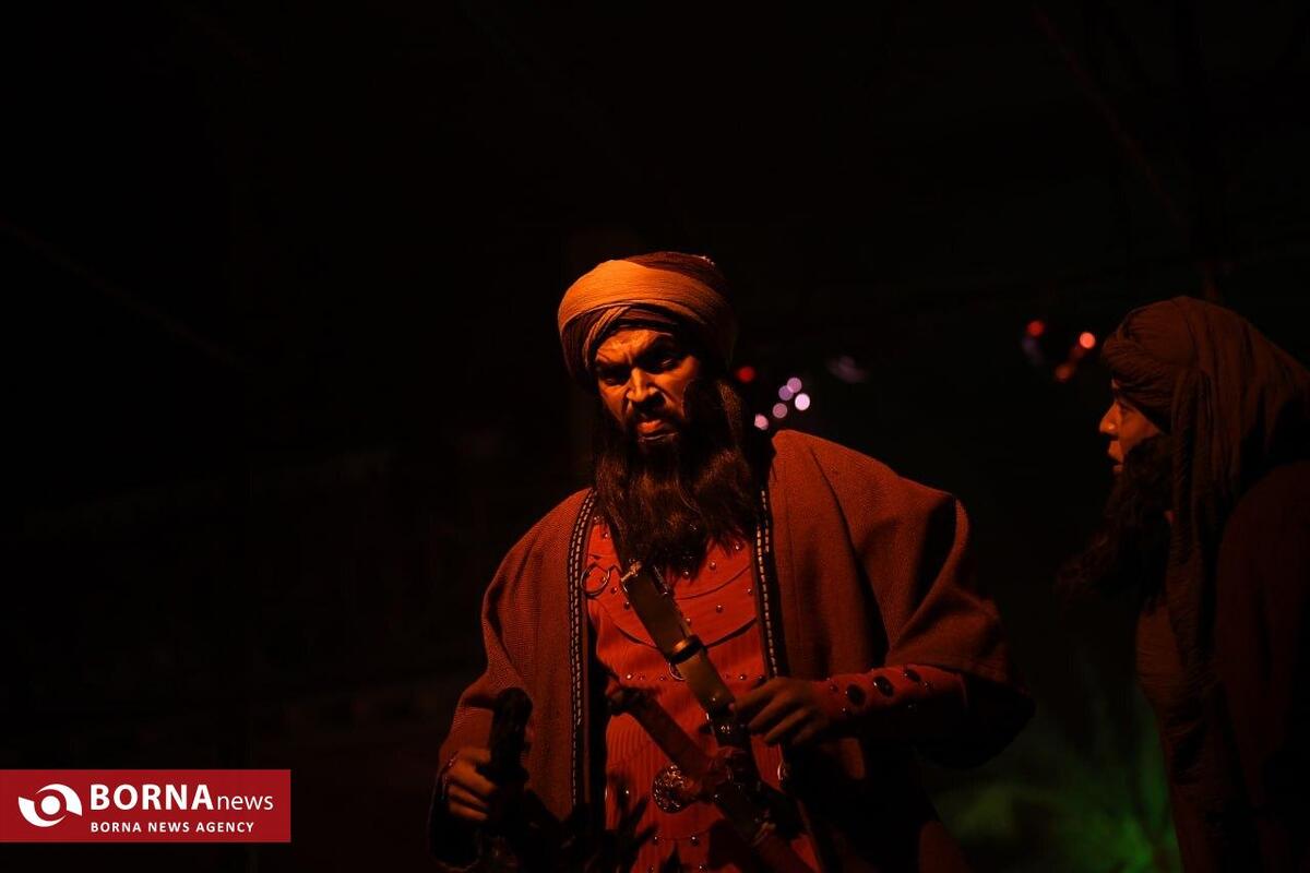 سوگواره نگین شکسته در مشهد+ عکس