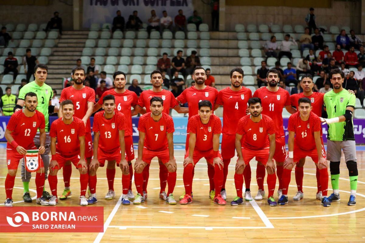 حریفان تیم ملی فوتسال ایران در جام ملت‌های آسیا مشخص شدند