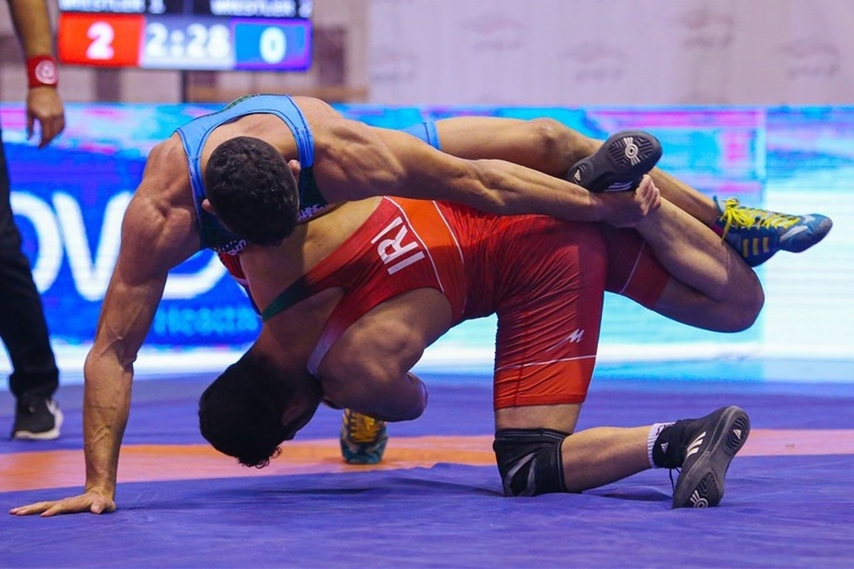 هفته سوم لیگ برتر کشتی آزاد/ پیروزی استقلال جویبار مقابل جوانان ستارگان ساری