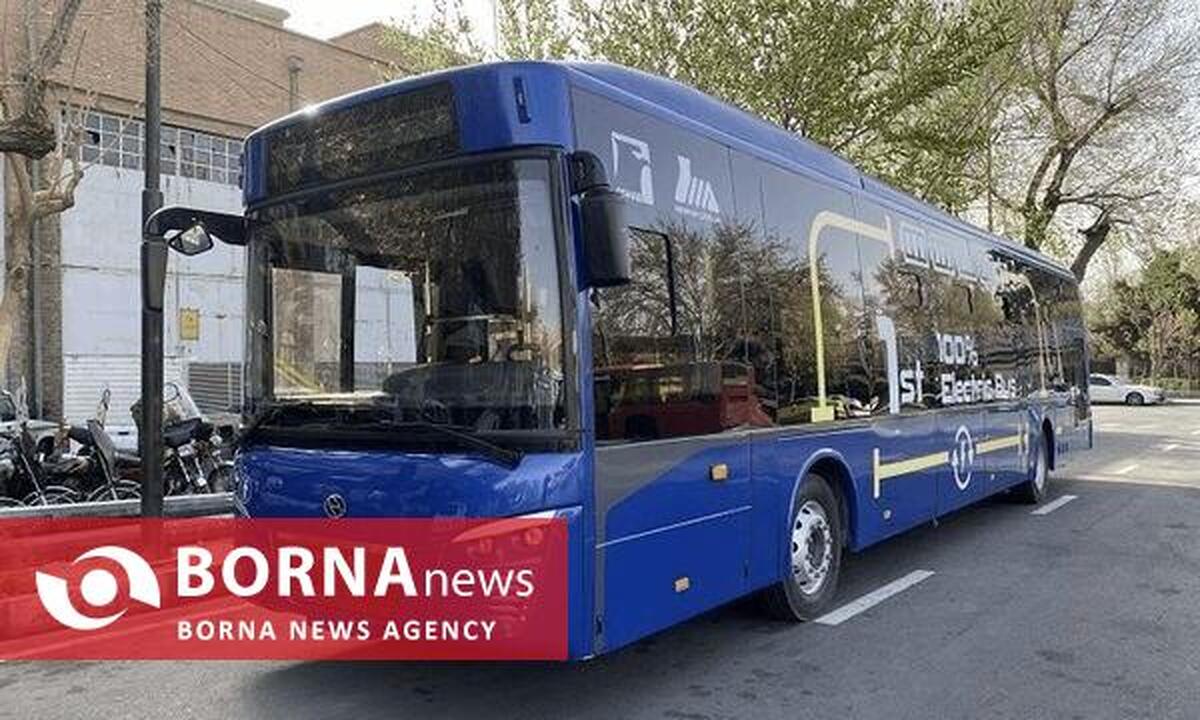 پنج دستگاه اتوبوس برقی به ناوگان حمل و نقل فردیس افزوده شد