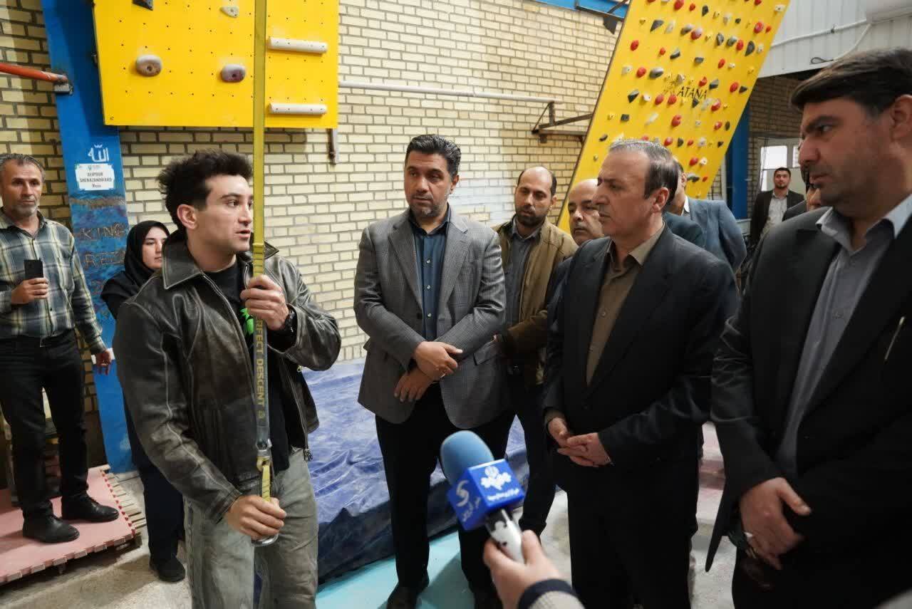 دستور استاندار قزوین برای استخدام قهرمانان سنگنوردی و یخ نوردی 