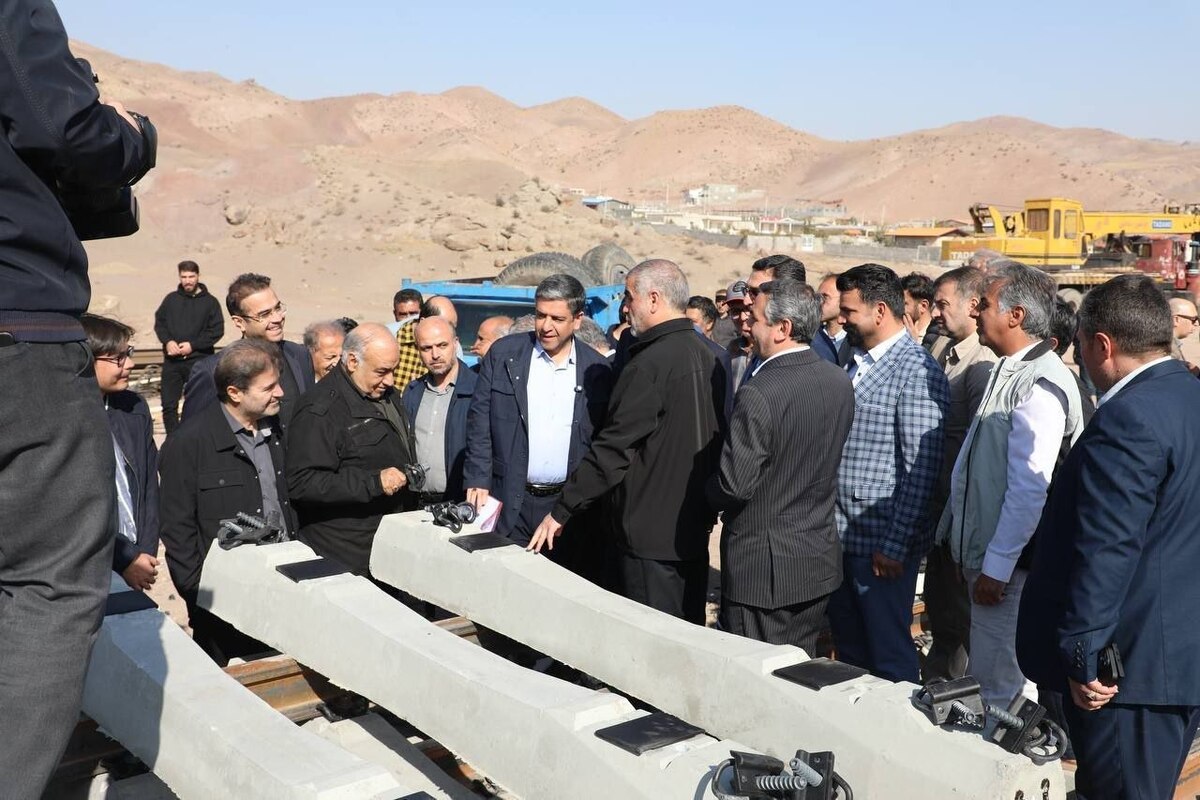 راه‌آهن اردبیل ـ میانه در ایستگاه پایانی/تنها سه کیلومتر تا اتصال کامل شبکه ریلی