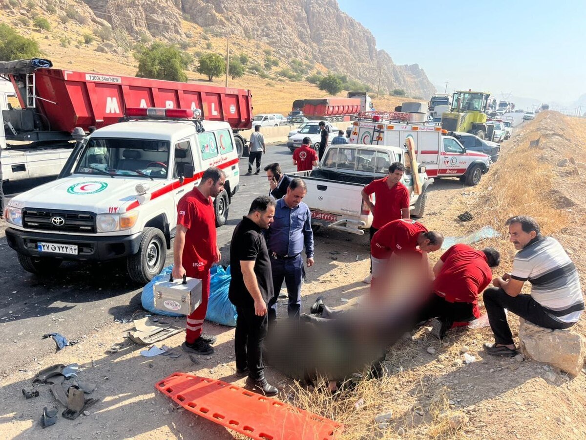 تصادف ۳خودرو در جاده بابامیدان ـ یاسوج / ۱۱ نفر مصدوم شدند