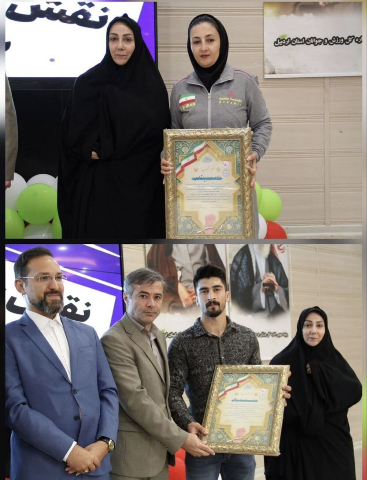 قهرمانان اردبیلی به‌عنوان «سفیران حقوق ورزشی» منصوب شدند