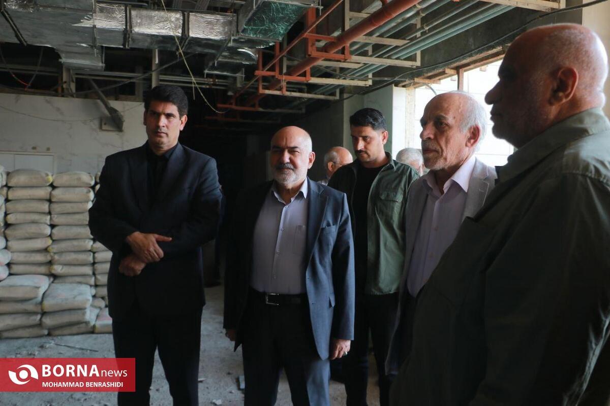 تاکید استاندار خوزستان بر تسریع در اجرای پروژه‌های نیمه‌تمام؛ عملیات اجرایی پروژه بیمارستان قلب خرمشهر سه شیفته شود