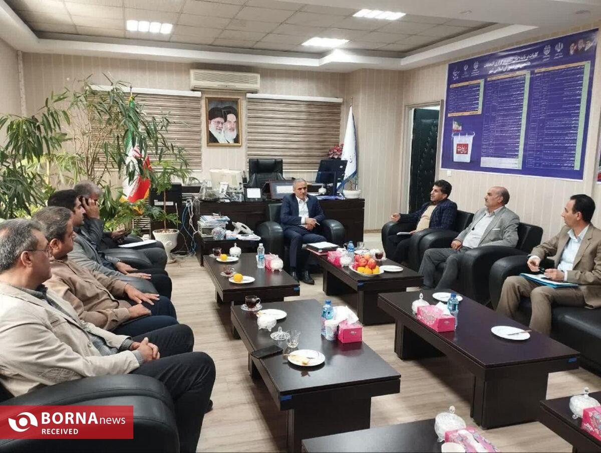 حضور رئیس و کارشناس حوزه نظارتی دفتر امور استان‌های وزارت ورزش و جوانان در شهرستان رباط کریم 