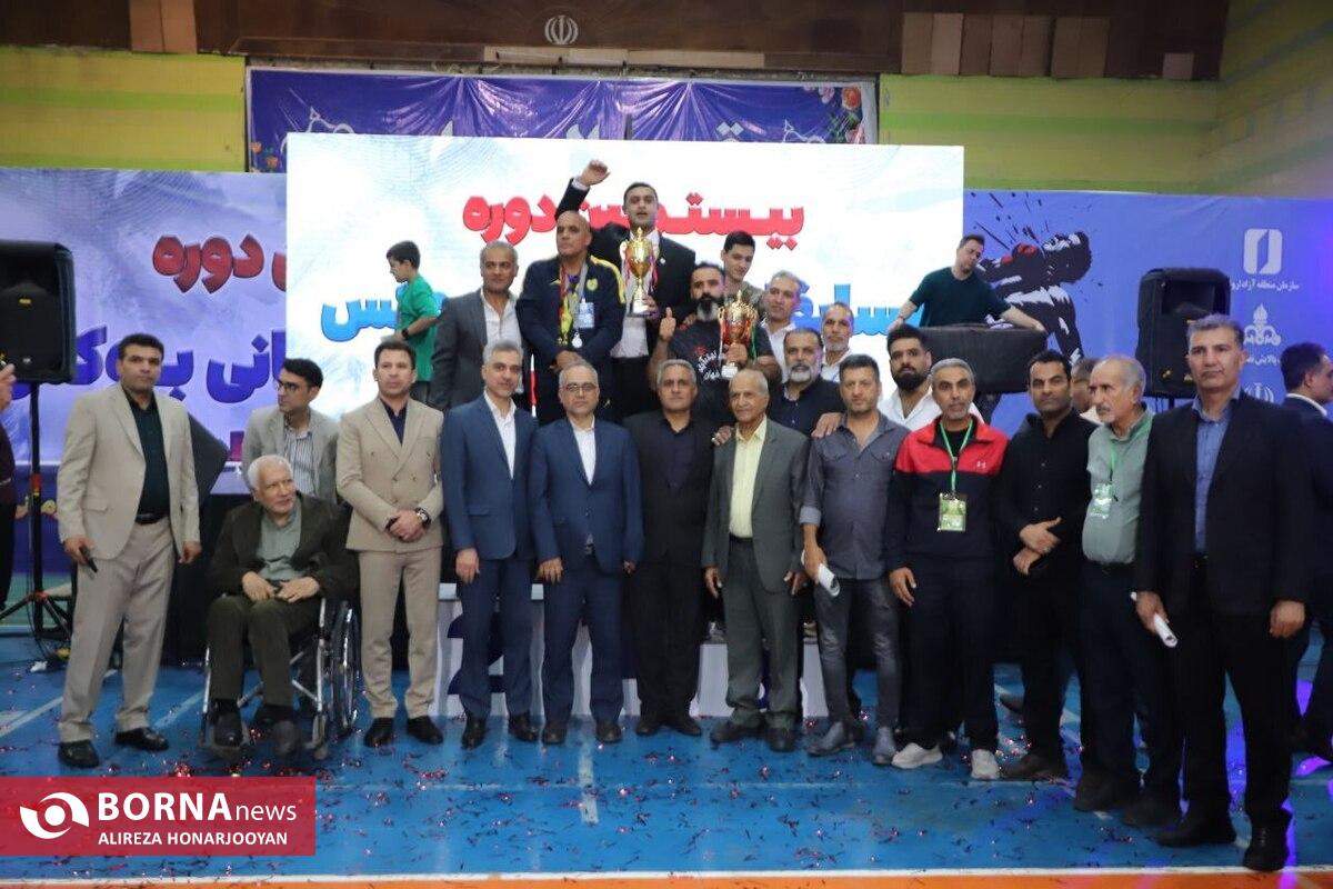 تیم آبادان قهرمان رقابت‌های بوکس کشور شد