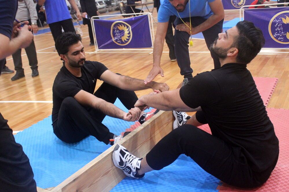 کسب مقام سوم تیم چوب کشی شهرستان دماوند در مسابقات استان تهران