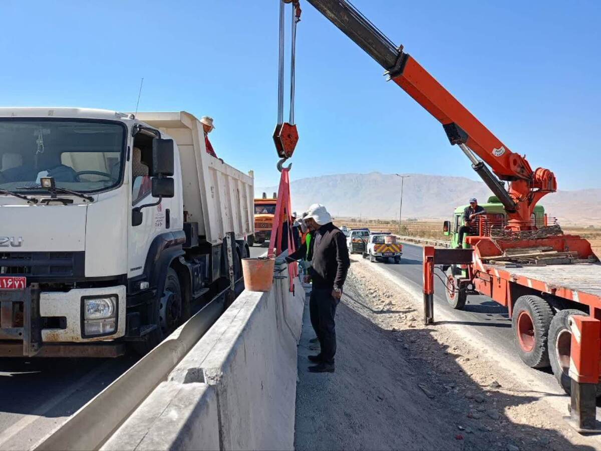 شناسایی و اصلاح ۷ نقطه مستعد حادثه و ۱۱ نقطه پرحادثه در شبکه راه‌های بروجن