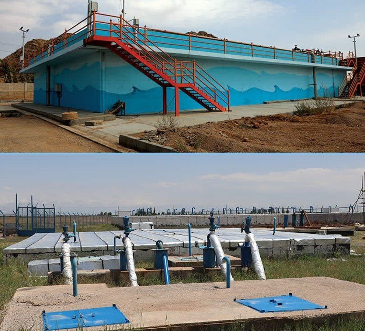 افتتاح ۵۴۰۰ میلیارد ریال پروژه در صنعت آب و فاضلاب استان قزوین