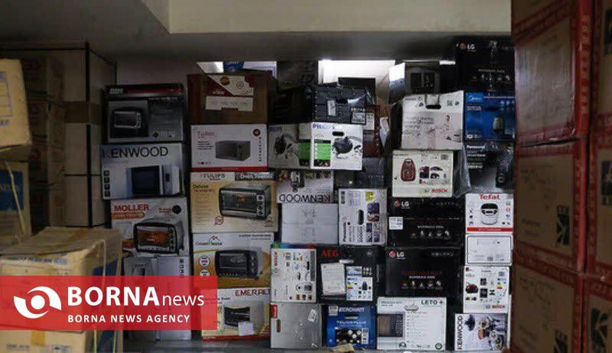 کشف ۶ میلیارد ریال لوازم خانگی فاقد مجوز در کنگاور