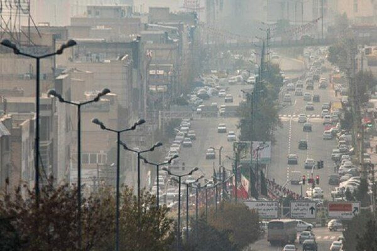 آلودگی هوا در البرز و هشدار برای گروه‌های حساس