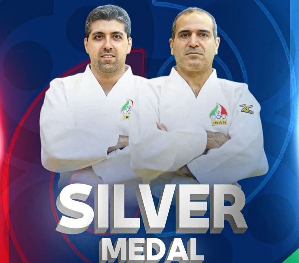 بردی و روح الله زاده نایب قهرمان جهان در کیمه نو کاتا