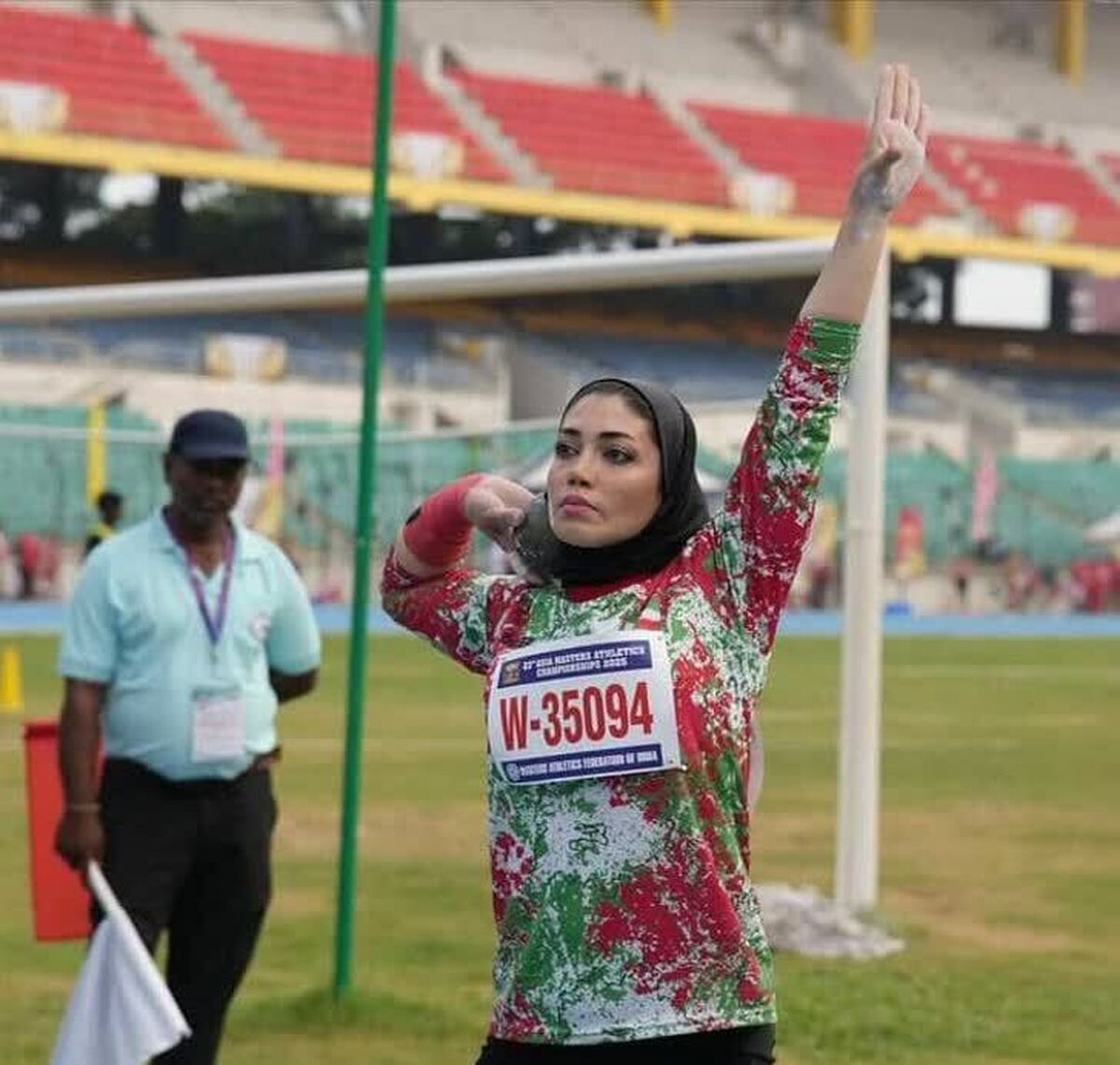 رکوردشکنی بانوی لرستانی در رقابت‌های دوومیدانی آسیا