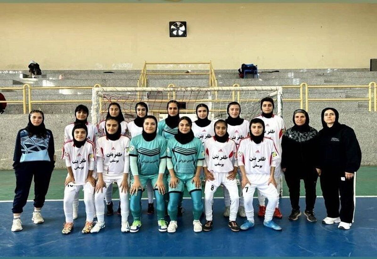 صعود دختران کردستان به لیگ دسته دوم فوتسال بانوان باشگاه‌های کشور