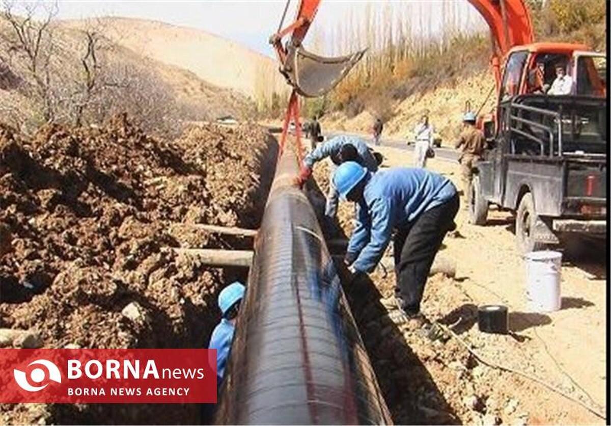 اصلاح و توسعه ۳۳۰۰ متر شبکه آبرسانی در روستا‌های سنقر/ آب شُرب ۱۸۰۰ نفر پایدار شد