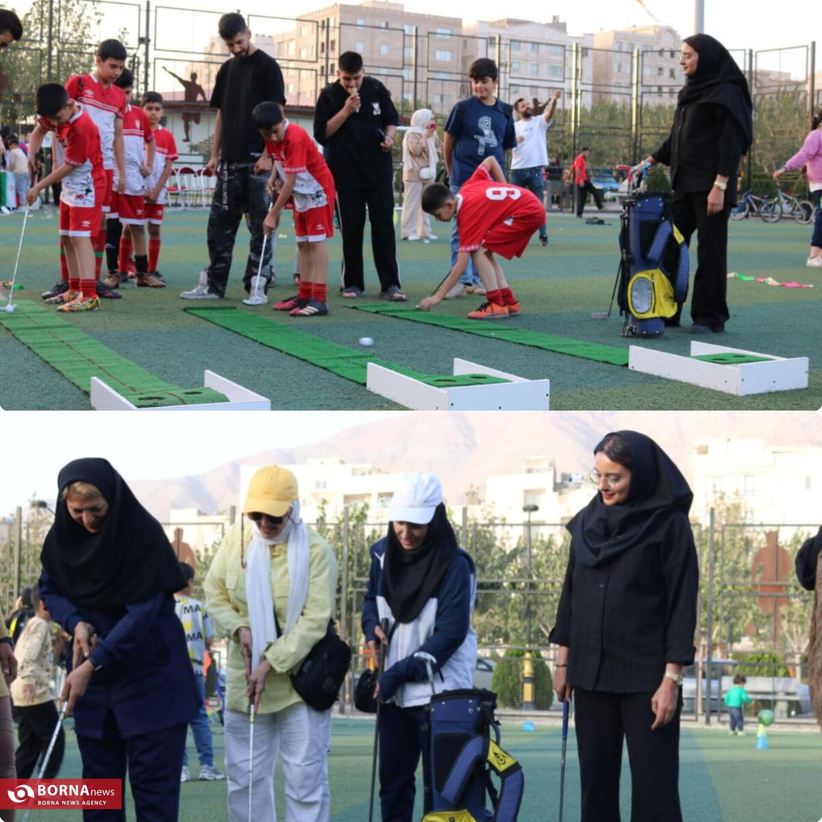 پایان تصور لوکس بودن گلف با برنامه‌های آموزشی در کرج