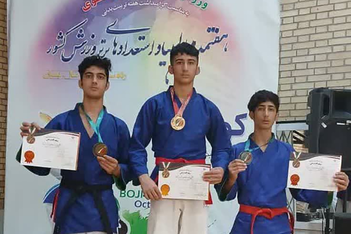 تیمِ کوارش پسرانِ سمنان در المپیادِ هفتمِ استعدادهایِ برتر یک طلا و ۲ برنز گرفت